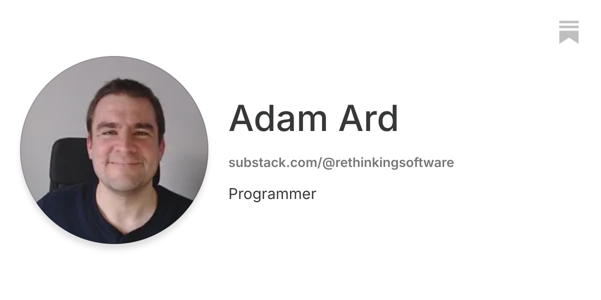 Adam Ard | Substack