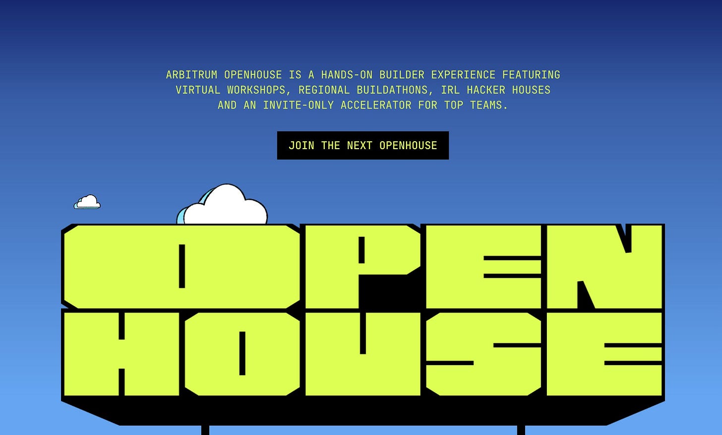 Arbitrum Open House Singapore: Online Buildathon