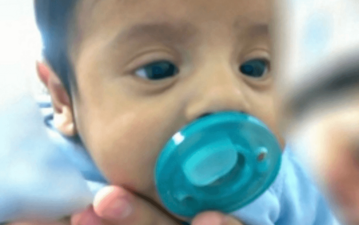 Juan Nicolas is a 2 month-old baby who has been in the Dilley ICE detention center for half of his life, constantly sick. This Administration's immigration enforcement actions are beyond cruelty. This Juan Nicolas is a 2 month-old baby who has been in the Dilley ICE detention center for half of his life, constantly sick. This Administration's immigration enforcement actions are beyond cruelty. This