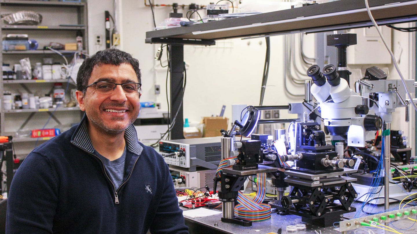 This engineer's light-based computers take inspiration from the brain