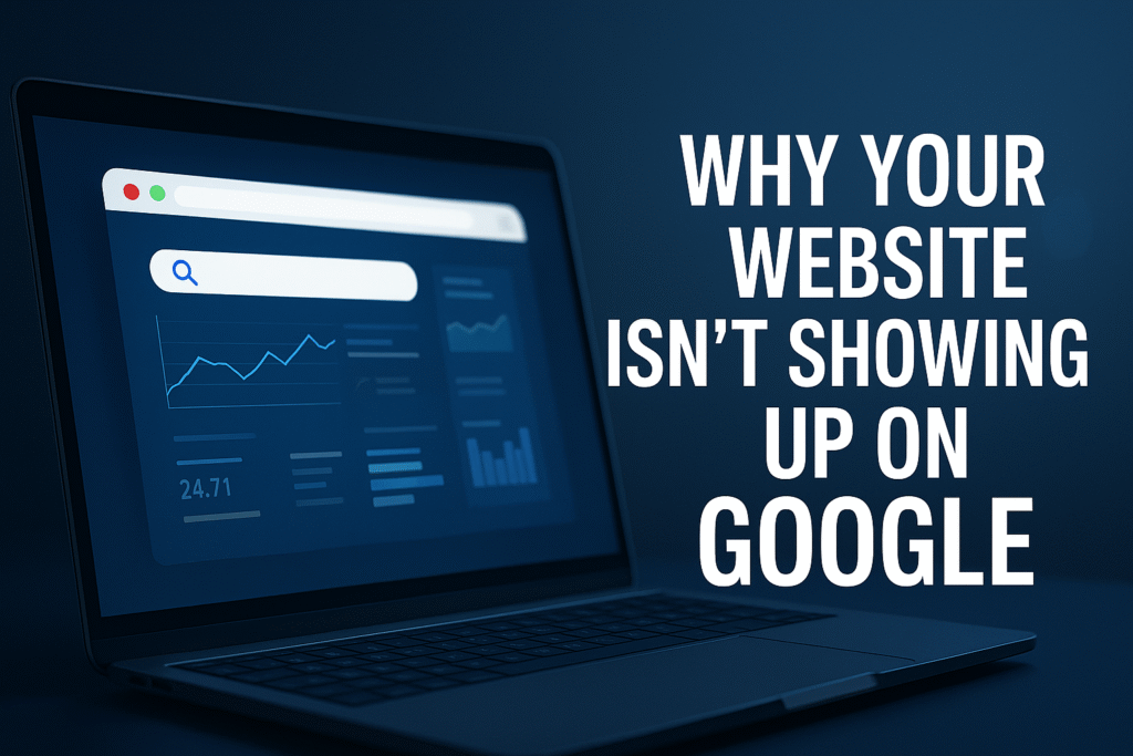 Why Your Website Is Not Showing Up On Google Why Your Website Is Not Showing Up On Google
