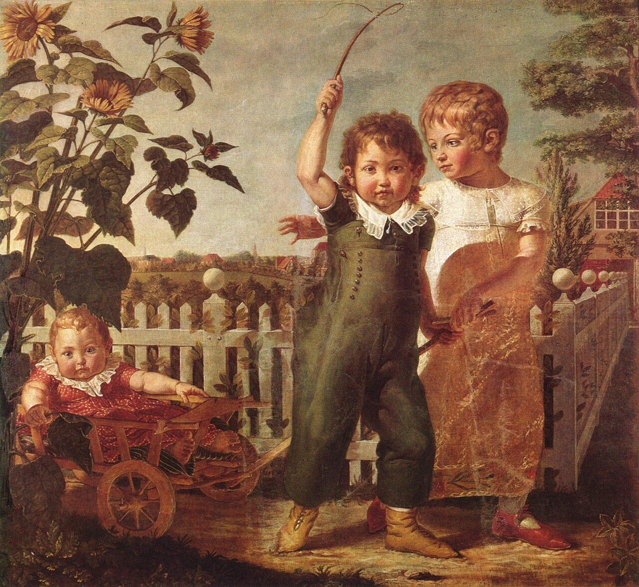 Philipp Otto Runge, The Hulsenbeck Children, 1806 Philipp Otto Runge, The Hulsenbeck Children, 1806