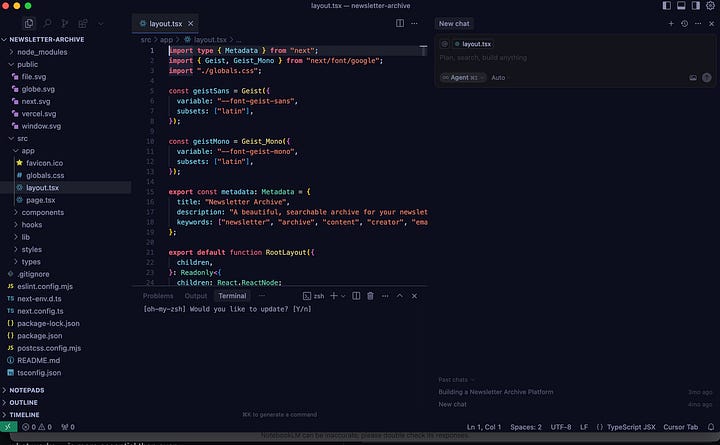 The two widely used AI-assisted coding tools. 