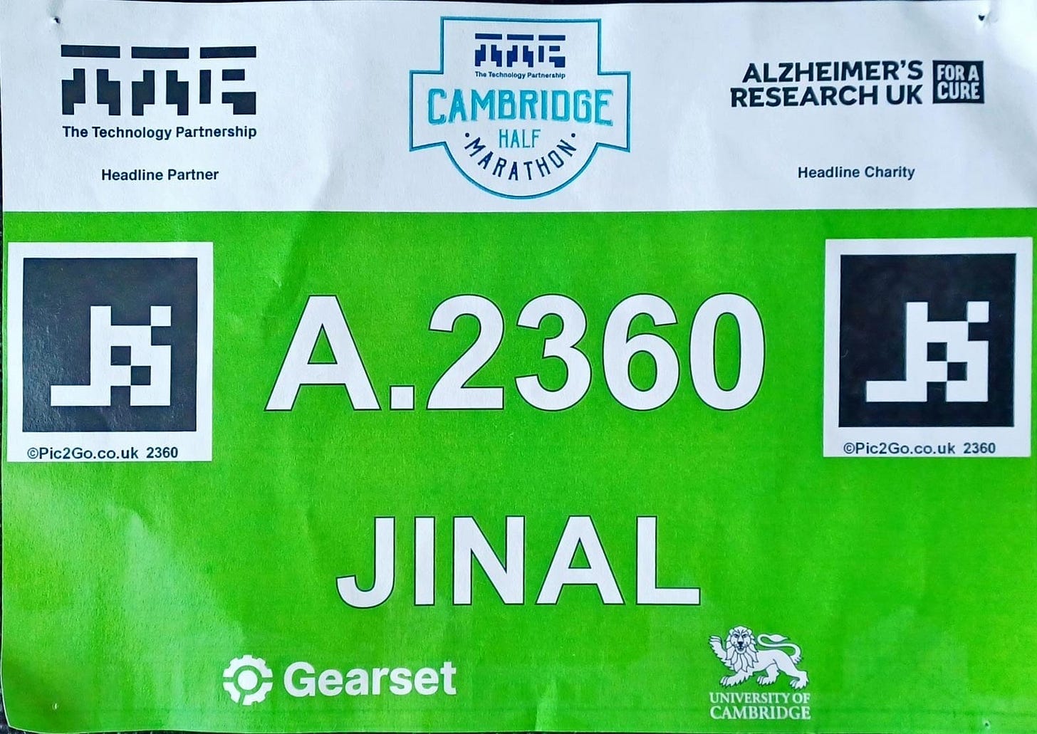 Cambridge Half Marathon Cambridge Half Marathon