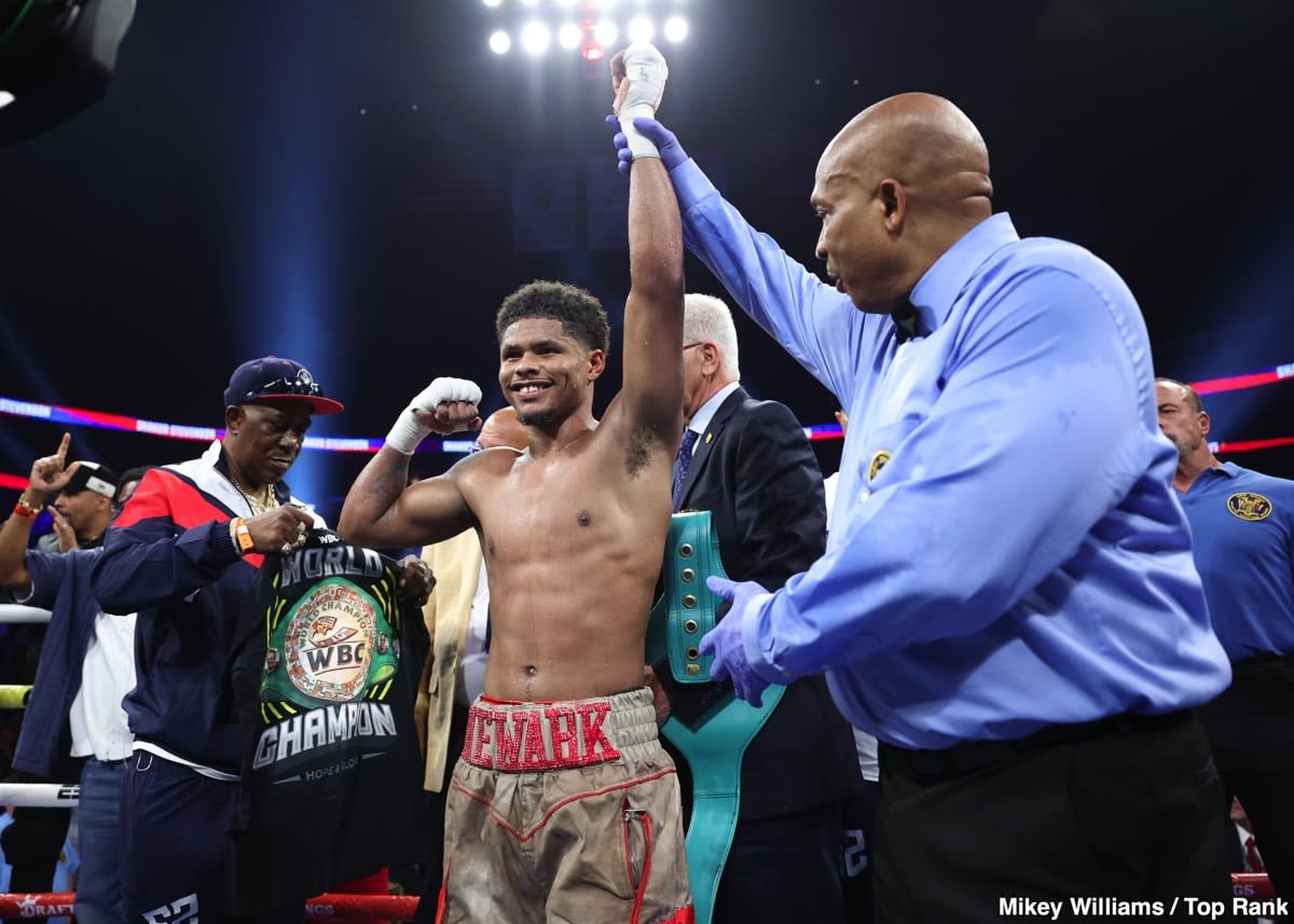 Image: Shakur Stevenson vs. William Zepeda: Promoter Eddie Hearn Foresees a Late-Round Stoppage for Shakur, Highlighting His Underestimated Punching Power