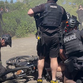 'Go in heavy'—SPD's violent May sortie into Cal Anderson started with a balloon