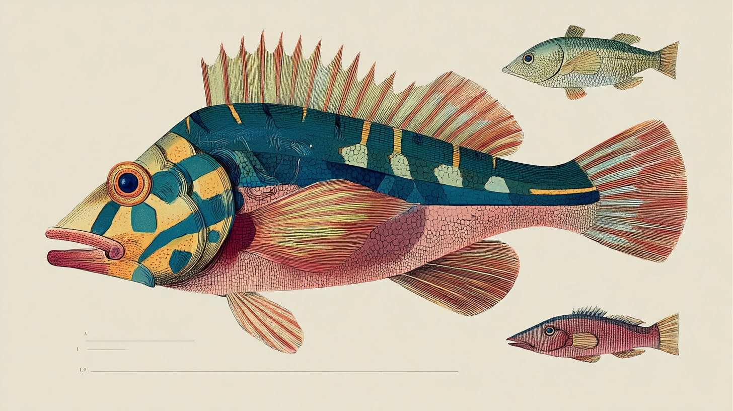 https://s.mj.run/OyVJF1w1NPI poster of fish in the style of illustration --ar 16:9 --profile 2n9eyxy --v 7 https://s.mj.run/OyVJF1w1NPI poster of fish in the style of illustration --ar 16:9 --profile 2n9eyxy --v 7