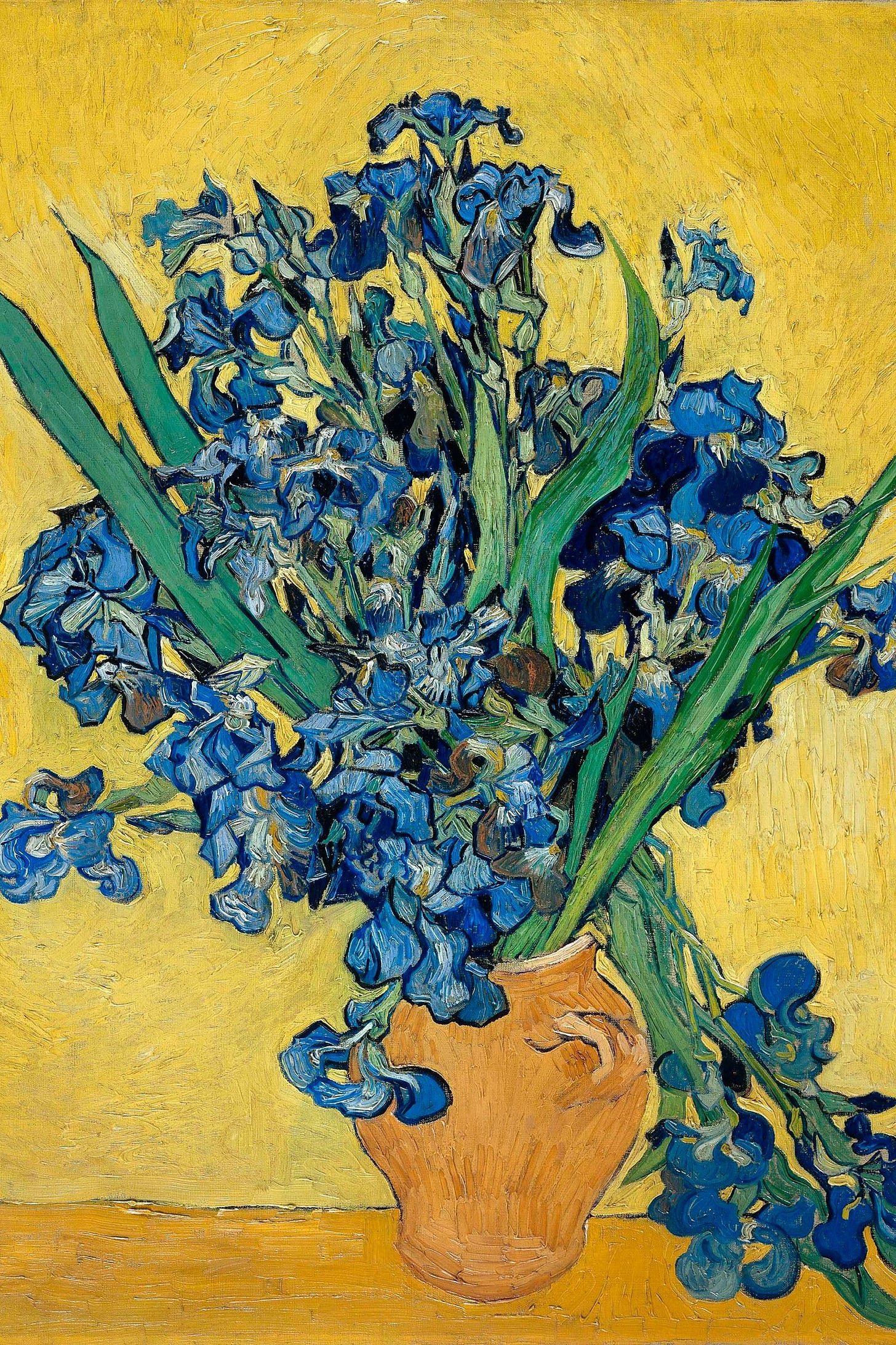 Image may contain Art Painting Plant and Flower