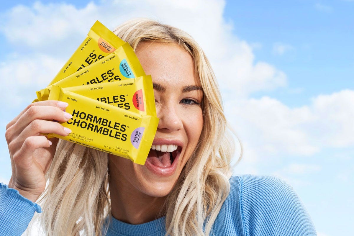 Meet Hormbles Chormbles: Candy bars with protein, not sugar - Wellworthy Meet Hormbles Chormbles: Candy bars with protein, not sugar - Wellworthy