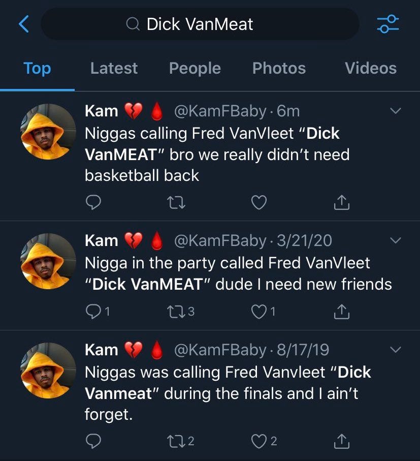 Trey McBride on X: "“Dick VanMEAT” https://t.co/UlczpVL4Av" / X