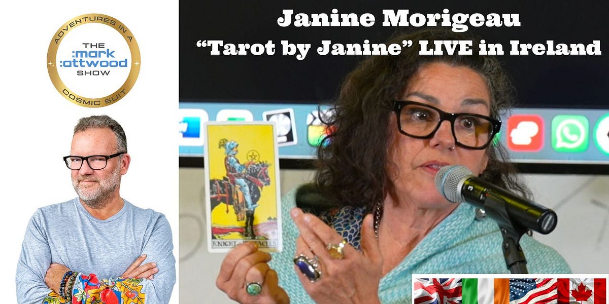 Tarot by Janine LIVE in Ireland at "Rebels Across the Pond"
