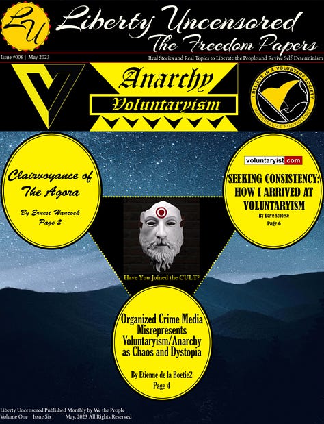 Liberty Uncensored Newspaper Issues 1-8