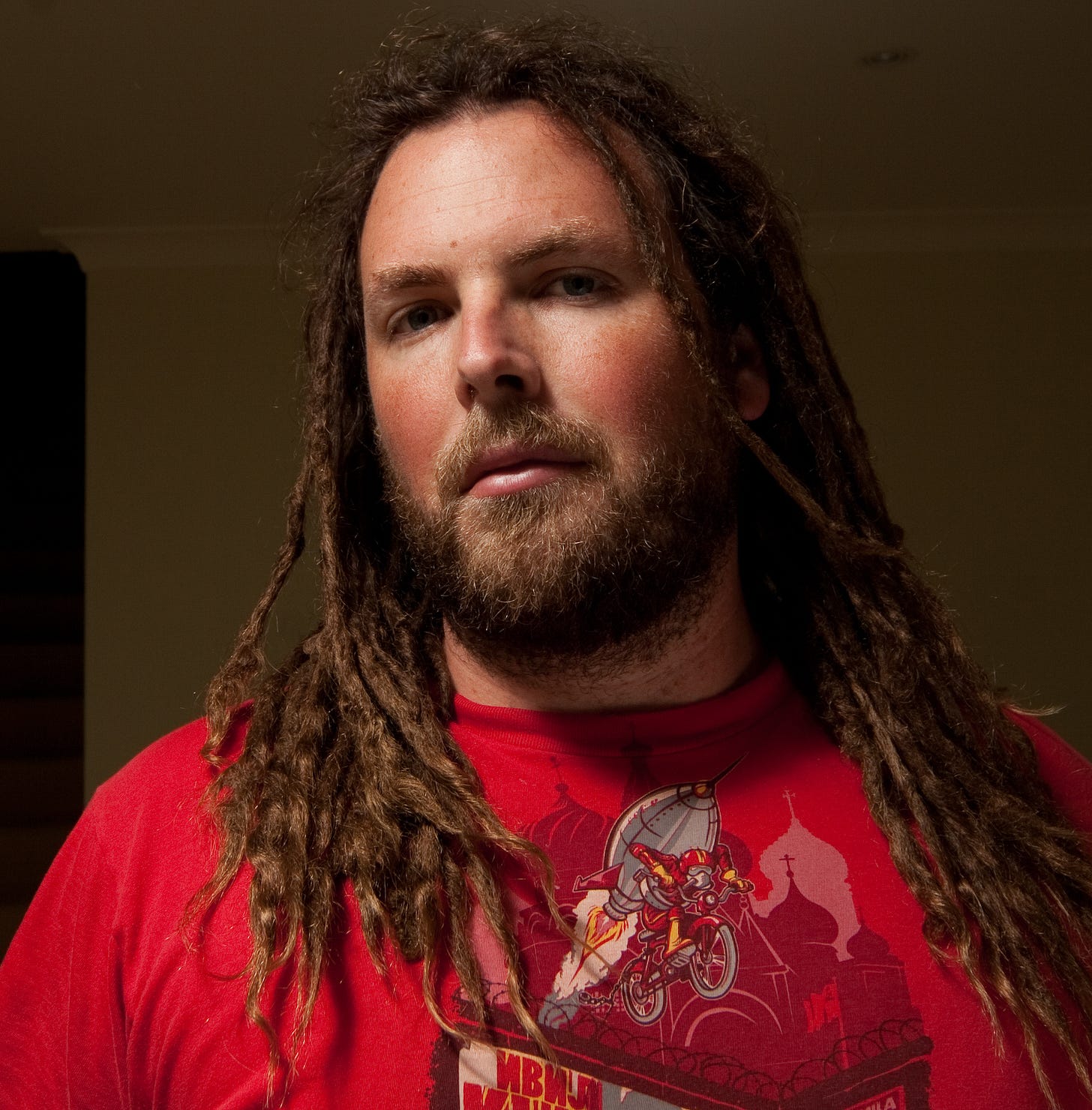 Brett, showing his dreads!