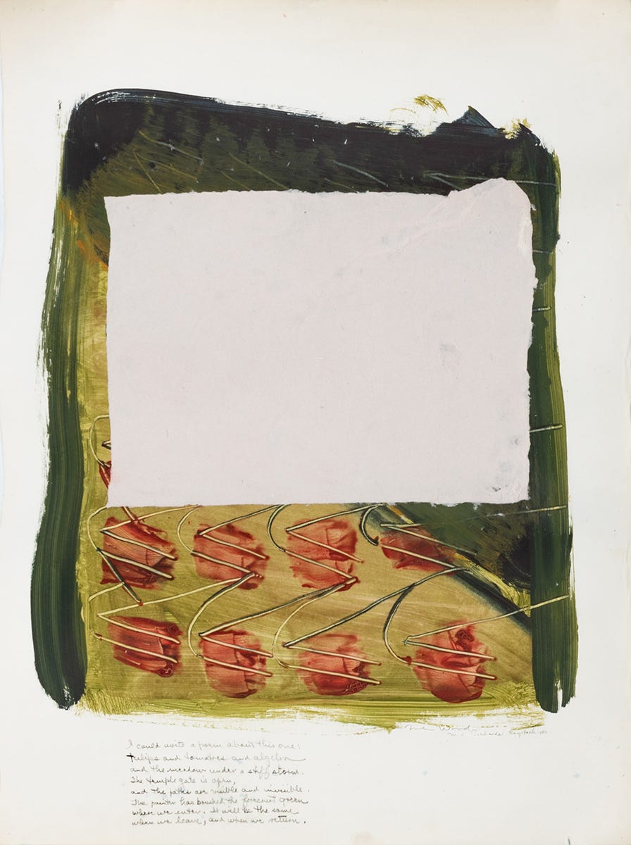 M.C. Richards – John Wood, Untitled (M.C. Richards and John Wood Haystack Collaboration), (mixed media), 1980 [Black Mountain College Museum + Arts Center (BMCM+AC), Asheville, NC; Gift of Julia Connor. © Estate M.C. Richards / John Wood]