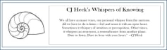 C.J.’s Whispers of Knowing 