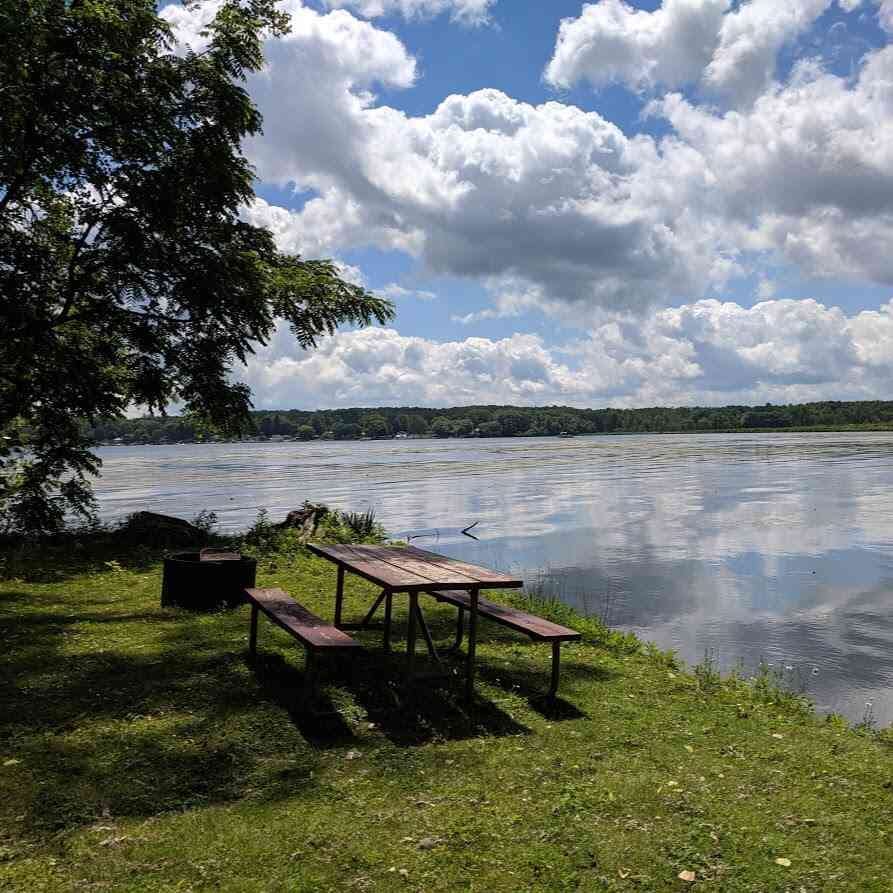 perfect picnic spot silver lake state park
