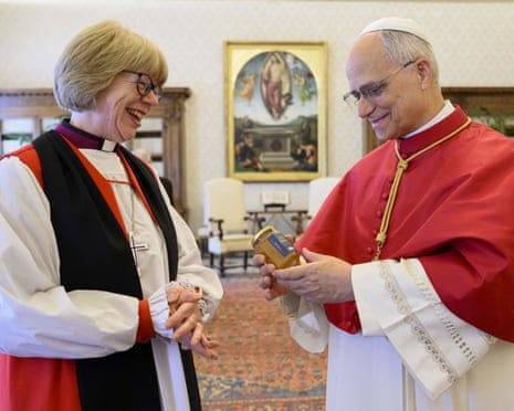 Archbishop of Canterbury praises Pope Leo for speaking powerfully on  injustice | Sarah Mullally | The Guardian