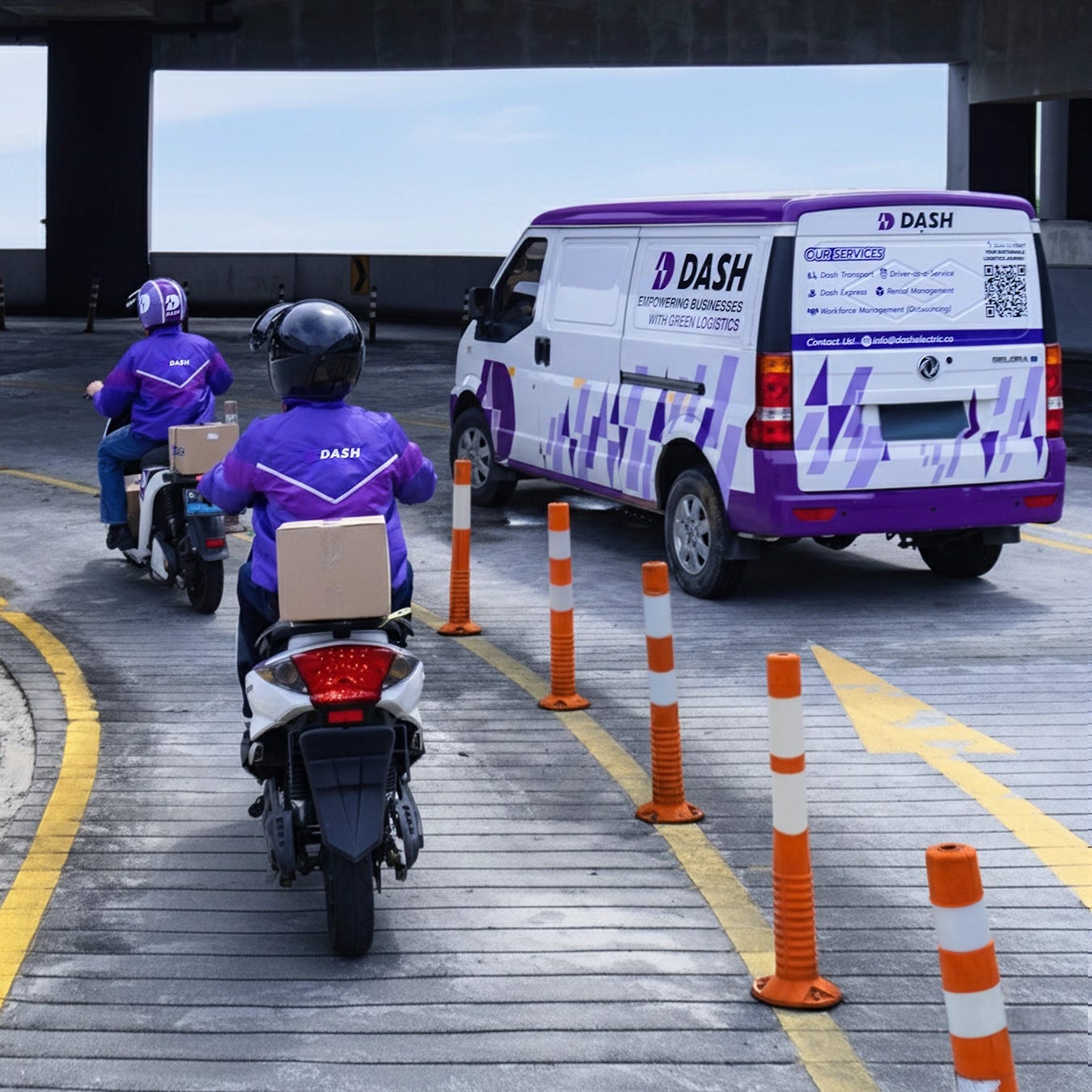 Dash Electric fokus pada pemenuhan layanan kebutuhan logistik last mile yang ramah lingkungan / Dash Electric