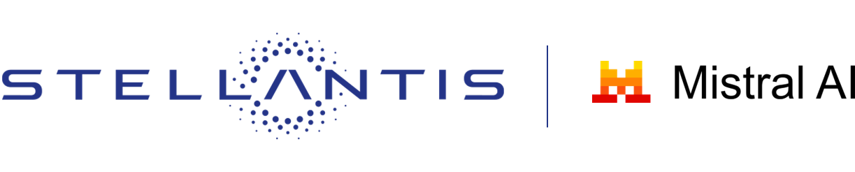 Stellantis and Mistral AI logo