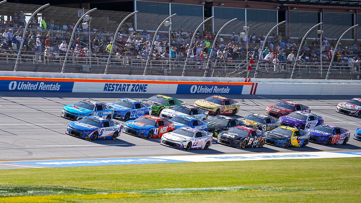 NASCAR revealed the new championship format for the 2026 season in a press conference on Monday. NASCAR revealed the new championship format for the 2026 season in a press conference on Monday.