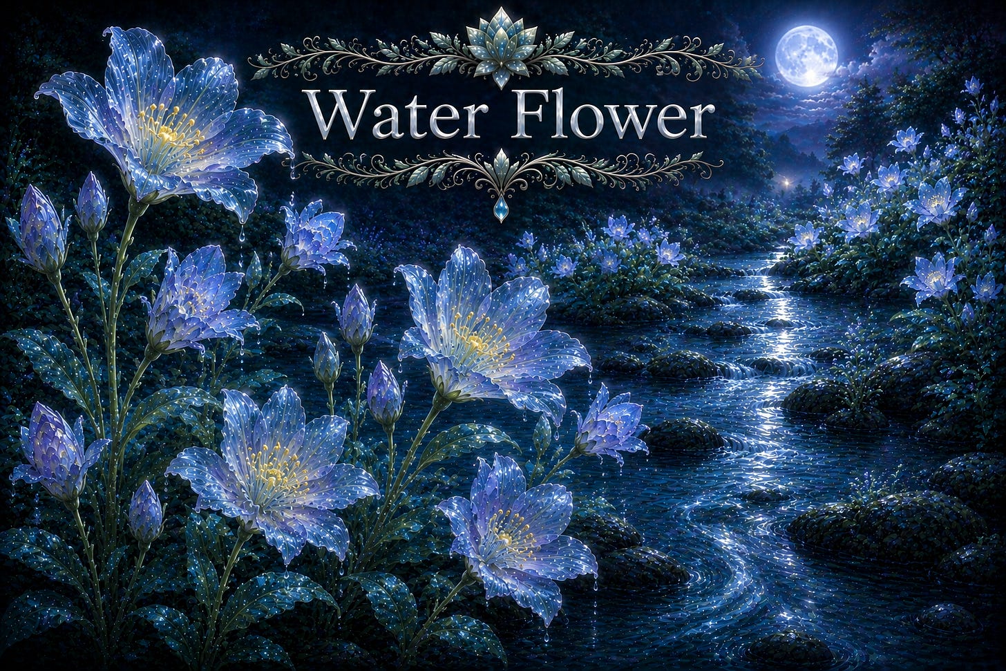 Water Flower Image