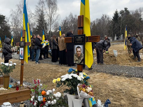 Ukrainia Heroes at Mars Field