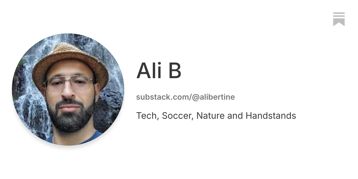 Ali B | Substack