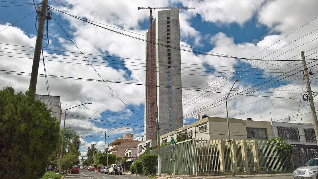 Torre Bansí, rascacielos en Guadalajara Torre Bansí, rascacielos en Guadalajara