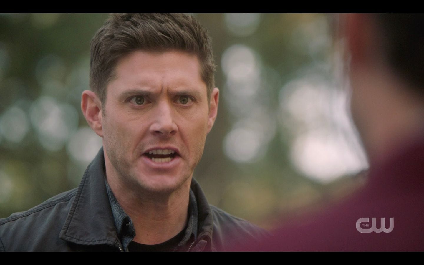 Dean Winchester yells at Chuck SPN 14.20 Dean Winchester yells at Chuck SPN 14.20