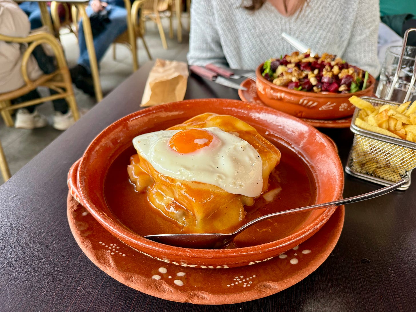 Francesinha in Porto, Portugal