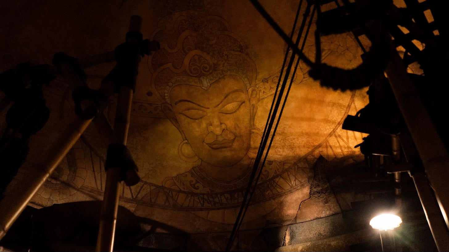 The forbidden eyes of Mara at Indiana Jones Adventure The forbidden eyes of Mara at Indiana Jones Adventure