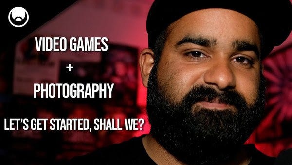 Learning photography... with a VIDEO GAME?!