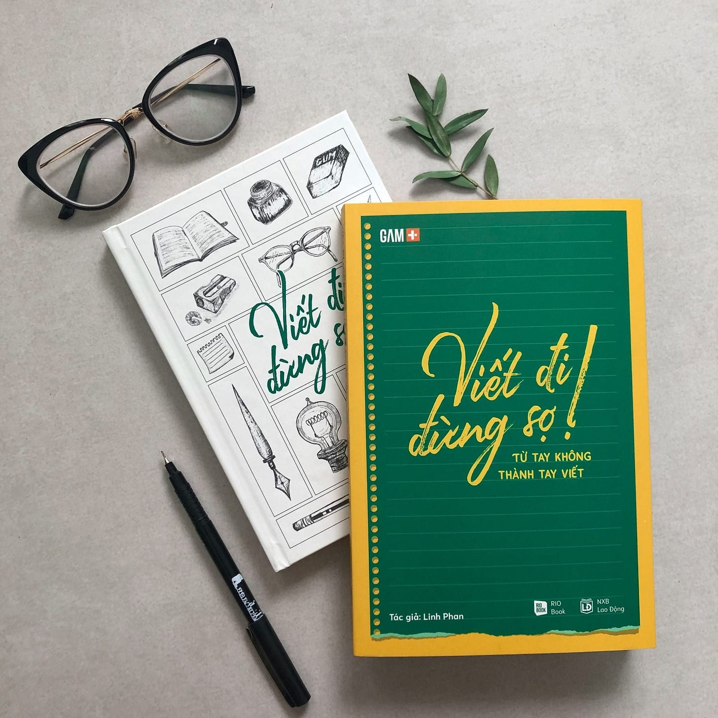 Chính hãng] VIẾT ĐI ĐỪNG SỢ! Từ tay không thành tay viết – RIO Book