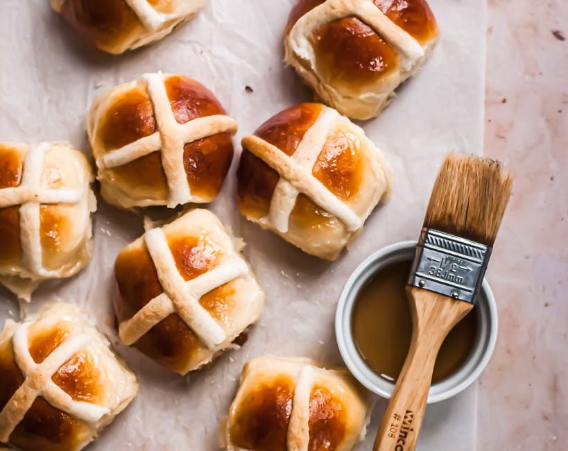 Hot Cross Baos