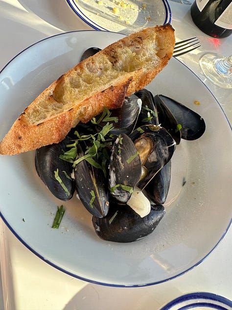 Homeport Restaurant shellfish, Martha's VIneyard