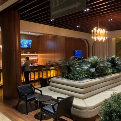 Washington IAD Turkish Airlines lounge