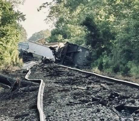 May be an image of train and railway