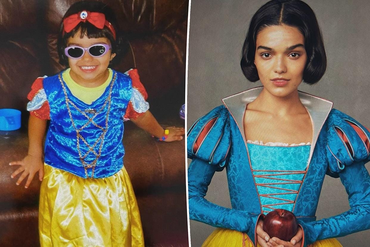 Rachel Zegler posts childhood Snow White photo as Disney remake struggles  on opening weekend