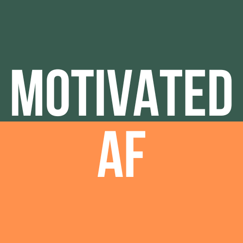 MOTIVATED AF logo MOTIVATED AF logo