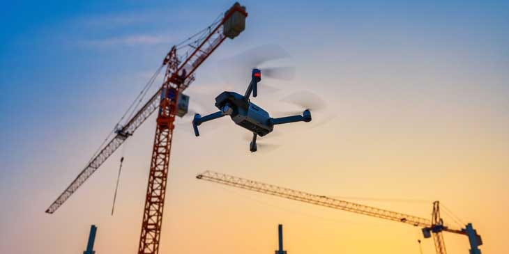 Drone dans le BTP : comment l'utiliser sur les chantiers ?