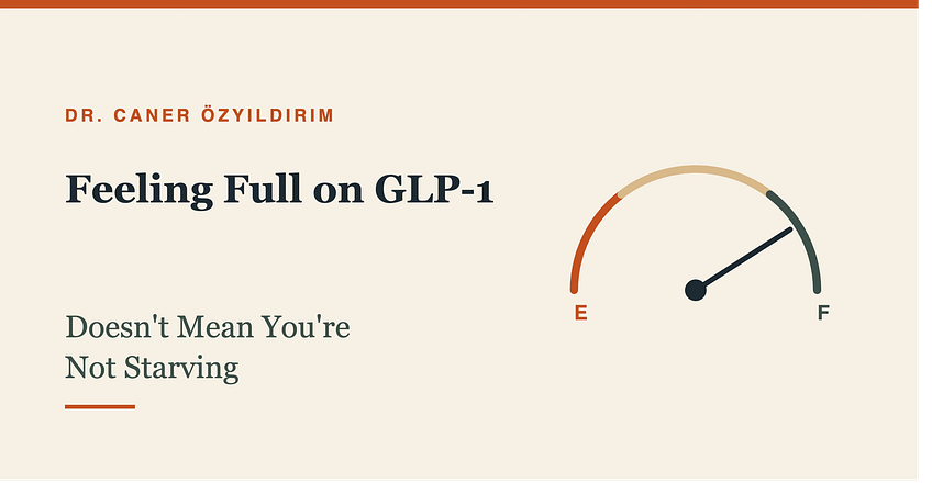 GLP-1 Kullanırken Tok Hissetmeniz, Aç Olduğunuz Gerçeğini Değiştirmiyor