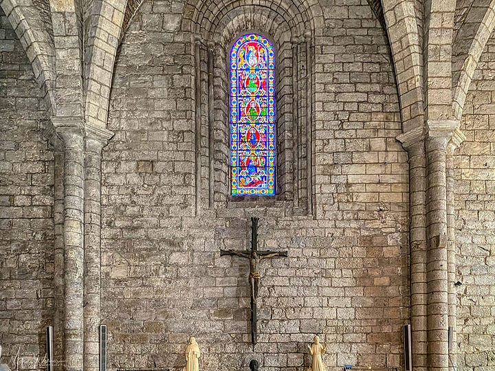 Inside the chapel