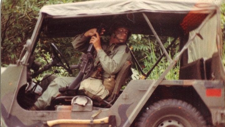 Steven Price in Panama in the early 1980s, when tens of thousands of soldiers and other U.S. troops were stationed in the Panama Canal Zone.