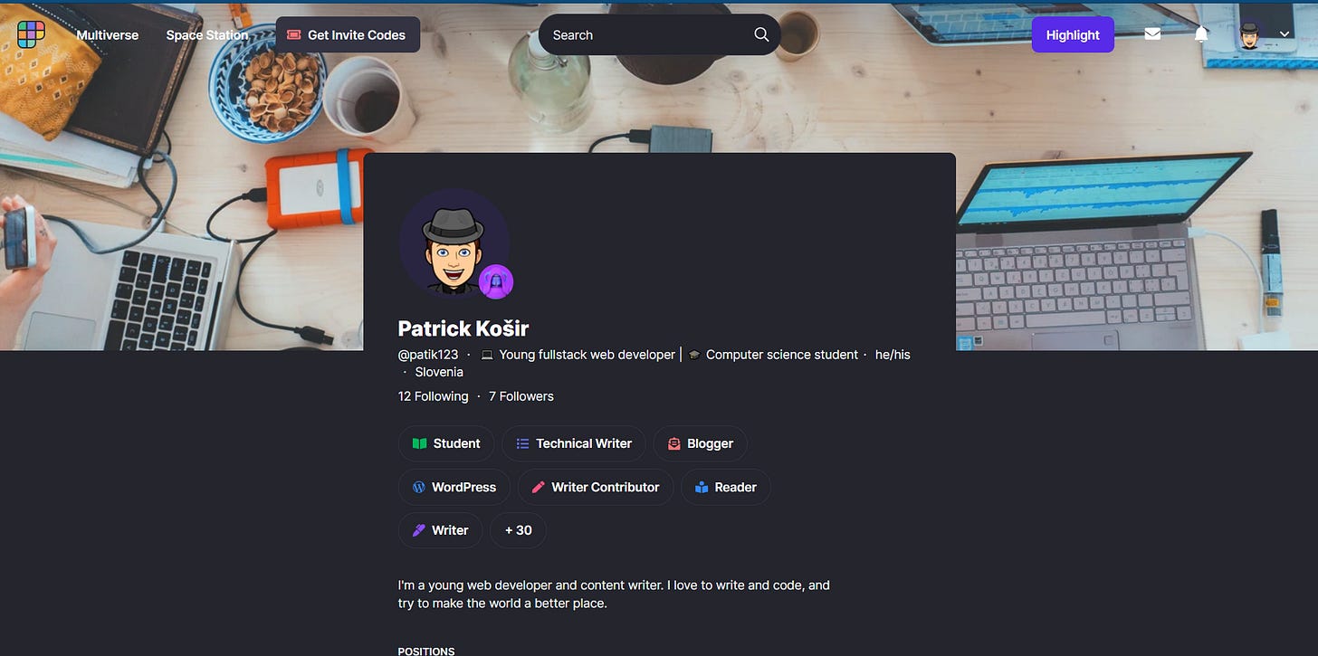 My personal PolyWork site