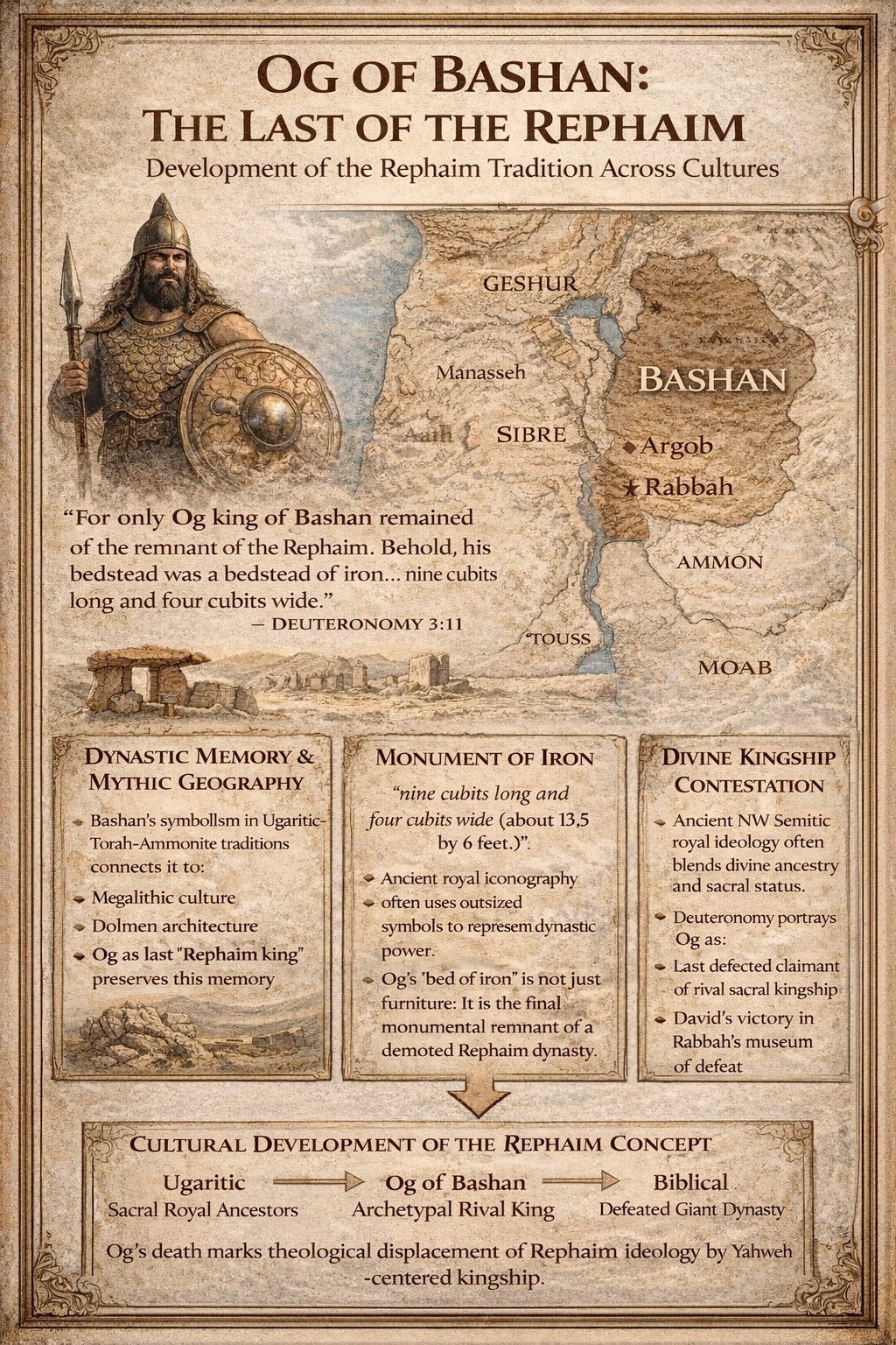 REPHAIM DOSSIER – PART 2 - Dr. Aaron Judkins Substack