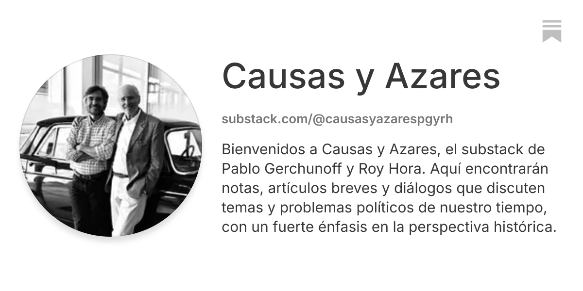 Causas y Azares | Substack