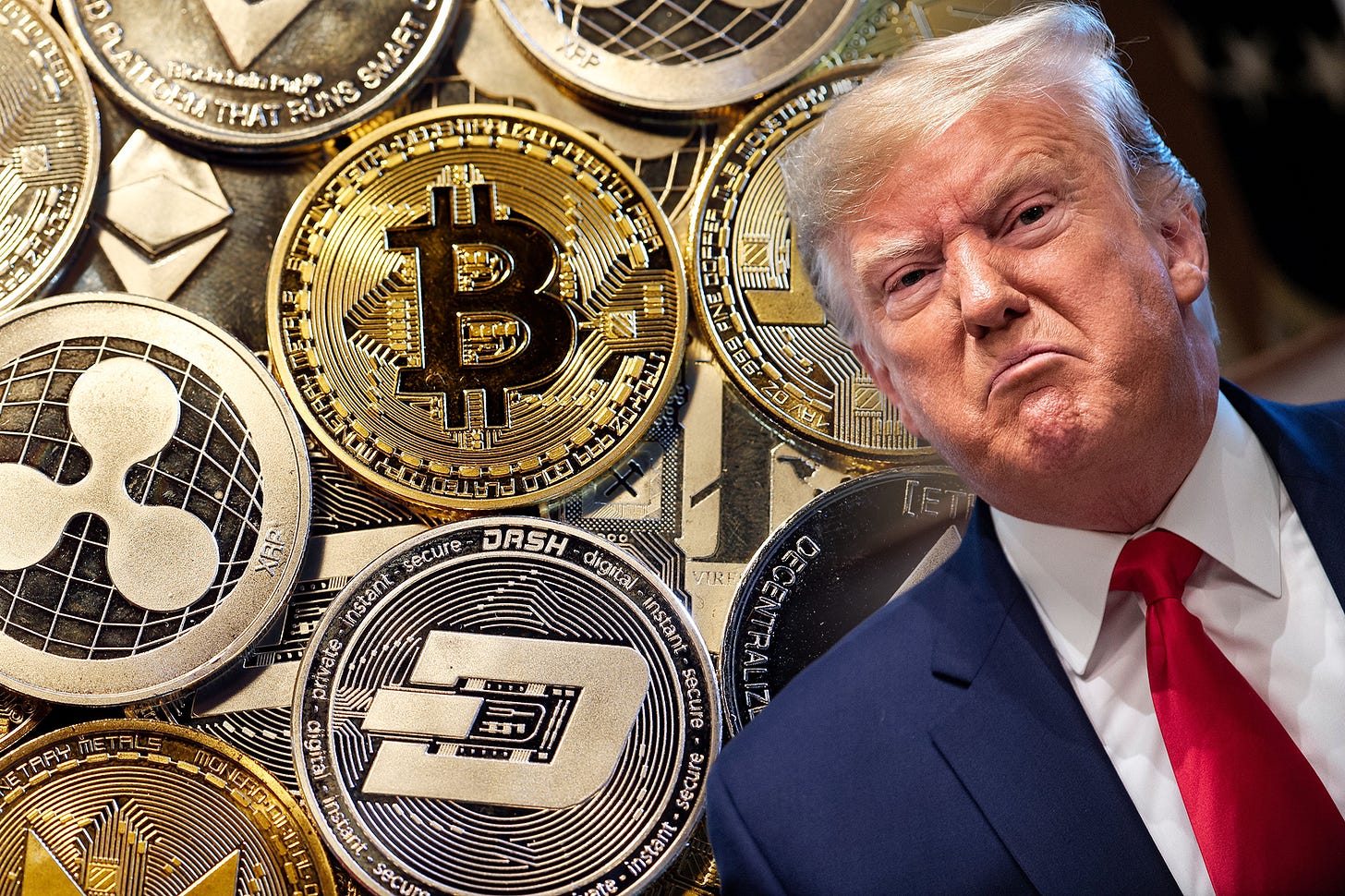 Donald Trump is not a 'big fan' of cryptocurrencies