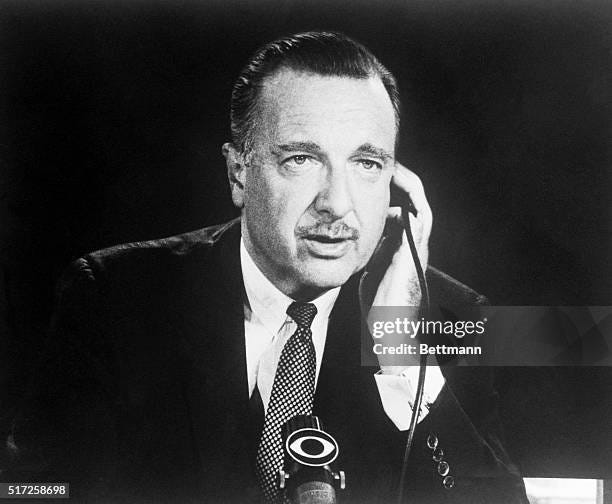 Walter Cronkite Photos and Premium High Res Pictures - Getty Images