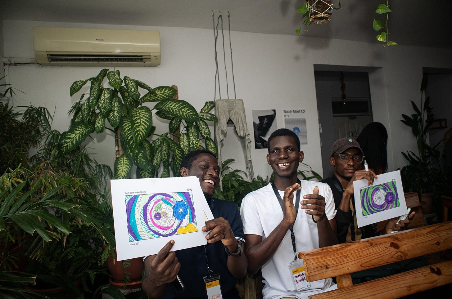 Member of Batch at Batch’s first community event 