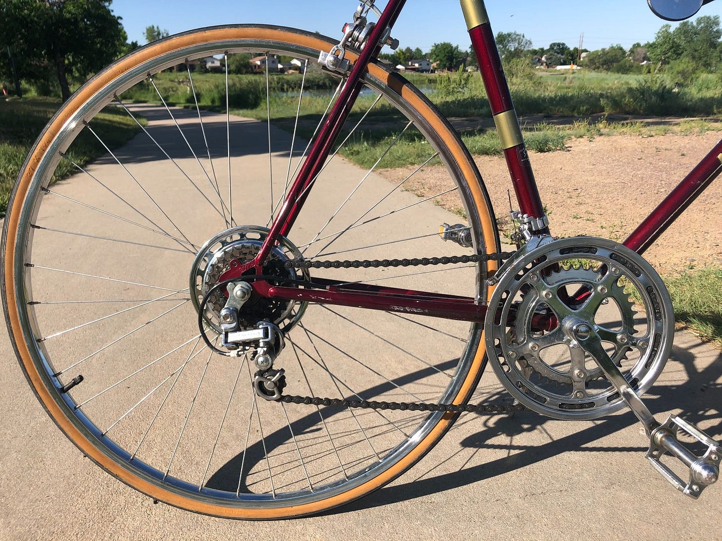 A bike on the Big Dry Creek trail in Westminster (Credit: Mike LaSusa) 